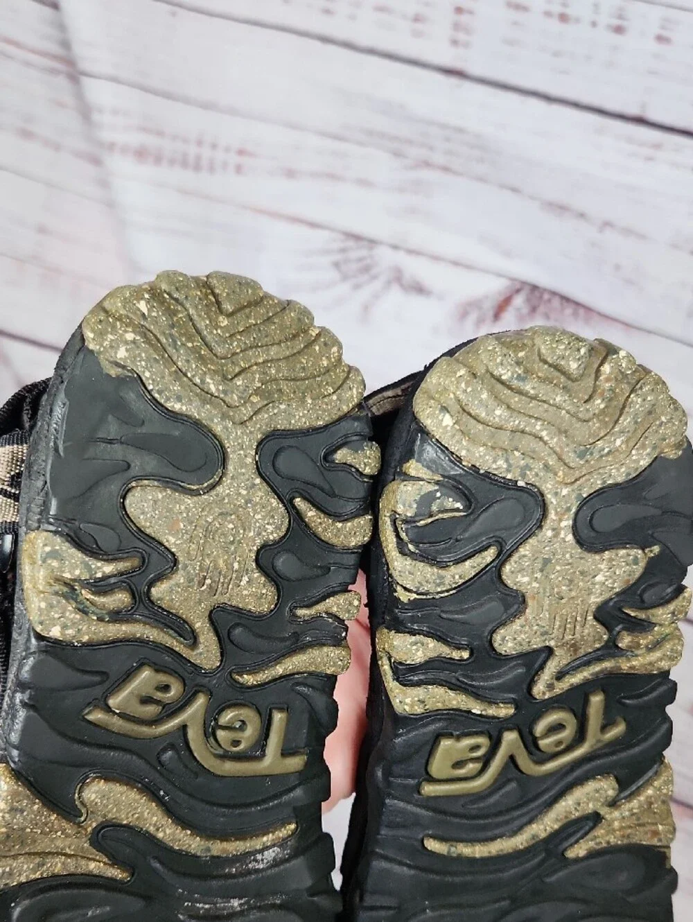 Teva Men's Black and Tan Sport Sandals